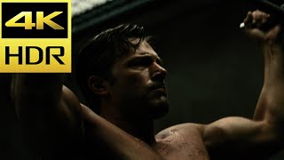 Bruce Wayne Workout Scene | Batman V Superman Ultimate Edition (2016) Movie Clip 4K HDR