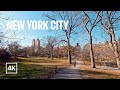 [4K] New York City 🗽 Winter Walk - Central Park [Jan. 2023]