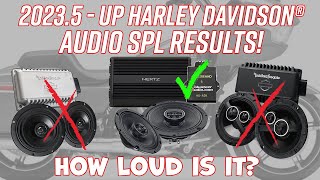 2023.5-Up Harley Davidson® SPL Test: Base vs CVO vs Volunteer Audio A2B -Volunteer Audio Crushes it!