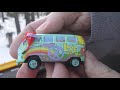 disney pixar cars movie character volkswagen vw van fillmore unboxing and review