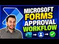 How to Send a Microsoft Form Approval to a Manager Using Power Automate | (Step-by-Step Tutorial)