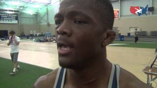 Bernard Futrell wins 2014 University Freestyle Nationals at 61 kg