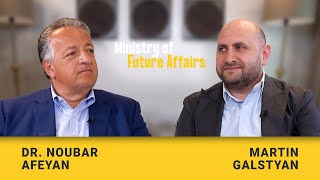 Noubar Afeyan interviews Martin Galstyan. Ministry of Future Affairs