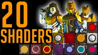 Destiny Trials of Osiris Gear w/ 20 Different Shaders - ALL CHARACTERS