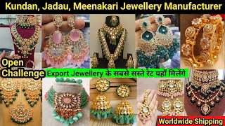 Premium Indian Royal Bridal Jewellery Collection | Exclusive New Kundan, Meenakari, Polki Jewellery