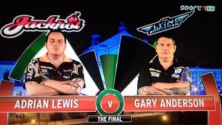 PDC World Darts Championship 2016 Final Adrian Lewis vs Gary Anderson 2016 01 03 HUN