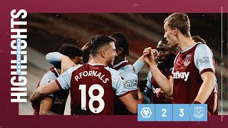 EXTENDED HIGHLIGHTS | WOLVES 2-3 WEST HAM UNITED