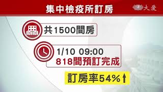 集中檢疫所開放網路預訂 台商跨海預約卡關