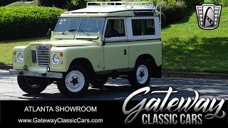 1978 Land Rover Defender Series III   Stock #2115 ATL   Gateway Classic Cars