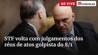 STF volta com julgamentos dos réus de atos golpista do 8/1. Acompanhe!