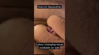 Natural Alexandrite.Weight Ct 1.35 | #alexandrite #gemstone #jewellery #jewelry #viral #viralshorts