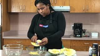 Cushaw Squash Demo-Family and Consumer Sciences