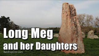 Exploring Long Meg Stone Circle in Cumbria