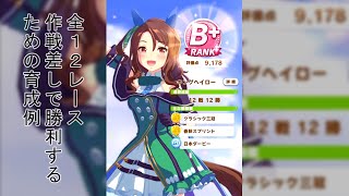 【#ウマ娘】キングヘイロー全勝_差し育成記録【キングヘイロー】