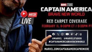 CAPTAIN AMERICA: BRAVE NEW WORLD PREMIERE | CritiX LIVE WATCH