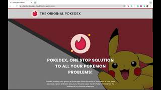 Pokemon Pokedex application using Javascript | HTML | CSS