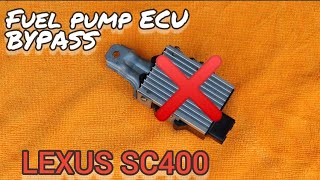 LEXUS SC400, FUEL PUMP ECU BYPASS