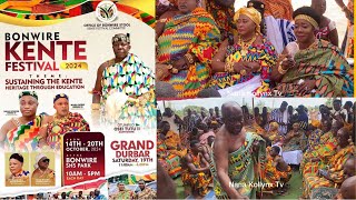 Highlights | Asanteman celebrates Bonwire Kente Festival 2024 in grand style