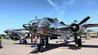 B25 Bomber Panchito at Sun and Fun Lakeland FL