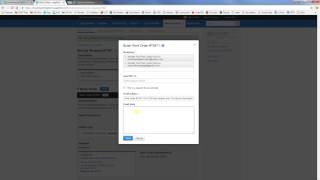 Entering work order (maintenance ticket)