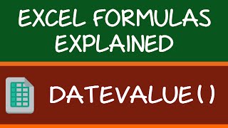 DATEVALUE Formula in Excel