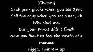 Tupac - Hit Em Up (Lyrics)
