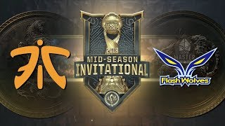 【MSI季中冠軍賽】小組賽 第四天 FNC vs FW