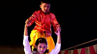 Ishwari sarkate school gathering dance