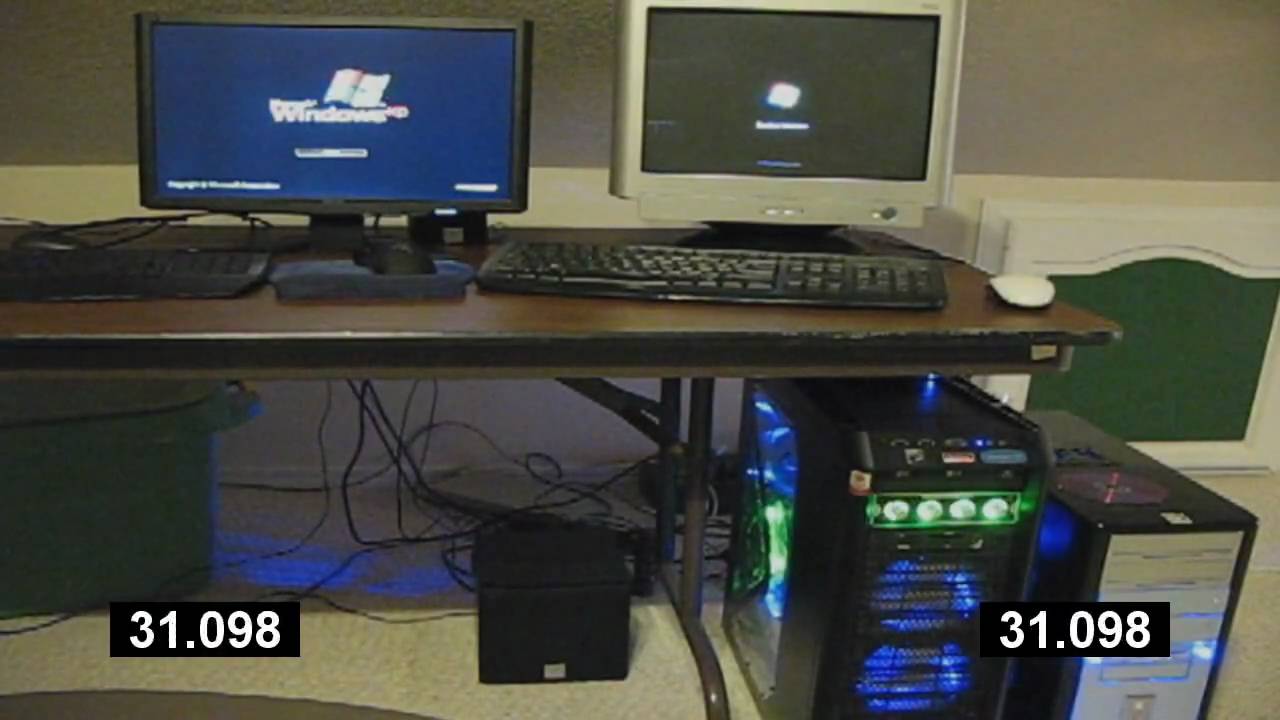 Windows 7 Vs Xp Youtube