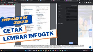 CARA CETAK INFOGTK TAHUN 2023 TERBARU