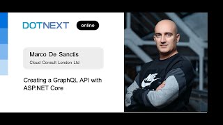 Marco De Sanctis — Creating a GraphQL API with ASP.NET Core
