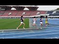 the middle　男子800ｍ　2022.3.29