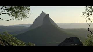 The spectacular National Heritage Listed Glass House Mountains - VSC