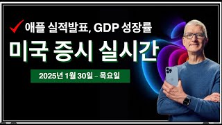 (실시간) 애플, 인텔 실적발표 | 트럼프 행정명령 25% 관세 (캐나다, 멕시코) | GDP 성장률 4분기 예상 하회 | 미국주식, 비트코인 실시간 뉴스룸