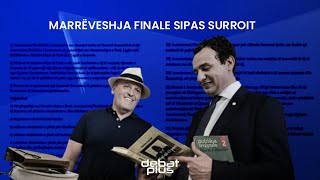 Debat Plus me Ermal Pandurin - MARRËVESHJA FINALE SIPAS SURROIT