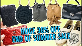 HUGE 30% OFF END OF SUMMER SALE!!!