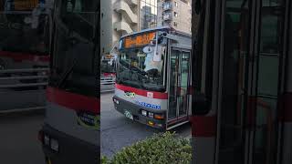 東急バス瀬田古参1524三菱エアロミディノンステ　用01祖師ヶ谷大蔵駅行発車シーン　2025年1月28日 #特撮 #東急バス