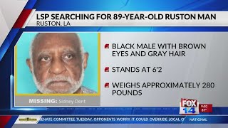 Louisiana State Police searching for 89-year-old Ruston man
