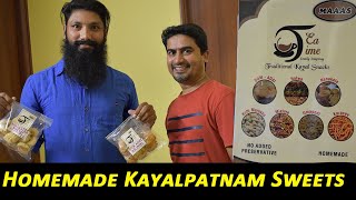 Best HomeMade Kayalpatnam Sweets| Homemade Sweets in Chennai| KonaChithappa Vlog|