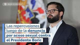 Las repercusiones luego de la denuncia por acoso sexual contra el Presidente Boric