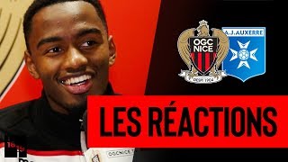 Nice 3-2 Auxerre (CdL) : les réactions