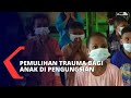 Relawan Berikan Pemulihan Trauma Pasca Bencana Banjir Bandang untuk Anak di Pengungsian