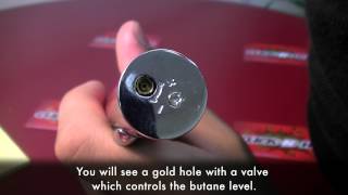 Click-N-Hit Tutorial: Adjusting Butane Levels