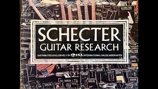 How to tell a Van Nuys Schecter guitar from the crowd!