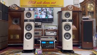 Test loa. Focal sopra NO3. Am ly mclnosh MA 9000. Dt trung Lan 0975724339