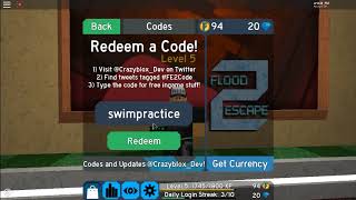 Flood Escape 2 Code 25 Gems - all codes for flood escape 2 roblox