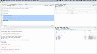 R Video 22. How to rename a variable