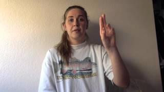 ASL Unit 14 expressive test- video 1