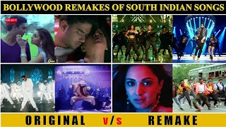 Original v/s Remake | Bollywood Remakes of South Indian Songs | zara zara song RHTDM, Seeti maar