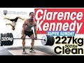 Clarence Kennedy SUPER SUNDAY 227kg / 500lbs Clean PR! 320kg x3 Deadlift! Speed Squats + Crazy Flips